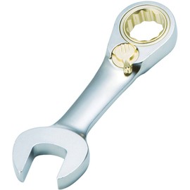 TRUSCO Ratchet Combination Wrench (Short Type)