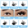Cluster Lashes GEMERRY Lash Clusters Fluffy Individual Lashes Two Styles