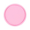 sourcing map Car Cup Coasters Universal PVC Car Cup Mats