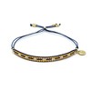 Starshine Navy Beaded Friendship Bracelet