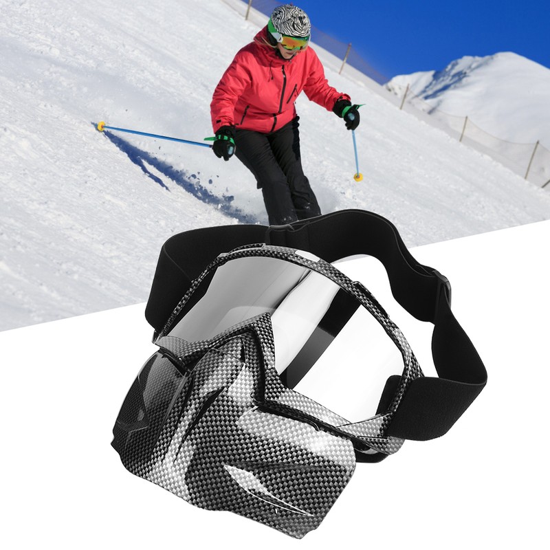 Motorcycle Goggles Men Women Snowmobile Glasses Ski Snowboard Winter Snow