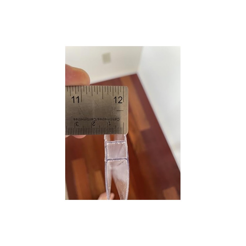 Pack of 2 H Connector Clear 48'' Long 10mm 3/8