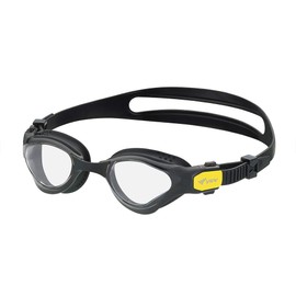 View V2000SA CBK Swimming Goggles, Made in Japan, Outdoor Triathlon, Racing Goggles, Cushioned, Fina Approved Model, Equipped with SWIPE Anti-Fog Function