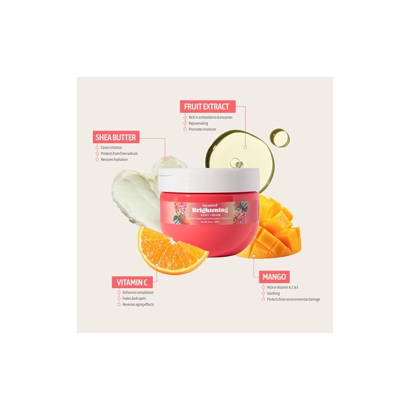 Nature Well Crema Corporal Iluminadora con Vitamina C