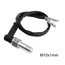 Motorcycle Brake Hose Hydraulic Switch, Motorcycle Rear Hydraulic Brake Light Switch M10 with Washer (M10x1)