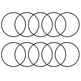 sourcing map O-Rings Nitrile Rubber 52 mm x 55.6 mm x 1.8 mm Pack of 10 Black