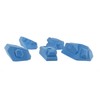 Atomik Rock Climbing Holds Set of 5 Hedron 2-Bolts in