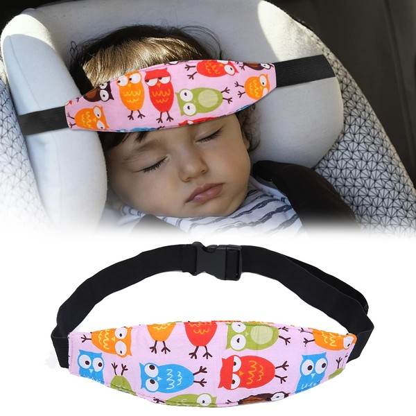 Baby Kids Safety Head Support Hugger, Head Support Band for Infants, Kids Car Seat Safety Head Support Hugger, Baby Head Support for Car Seat, Car Seat Head Support, Neck Protection Belt