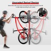 Bike Storage Rack Wall Mount,Swivel Vertical Mountain Road Bike Rack