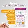 Wellthy Omega 3 Epax® 180 Cápsulas Ácidos Grasos 2000mg. Aceite