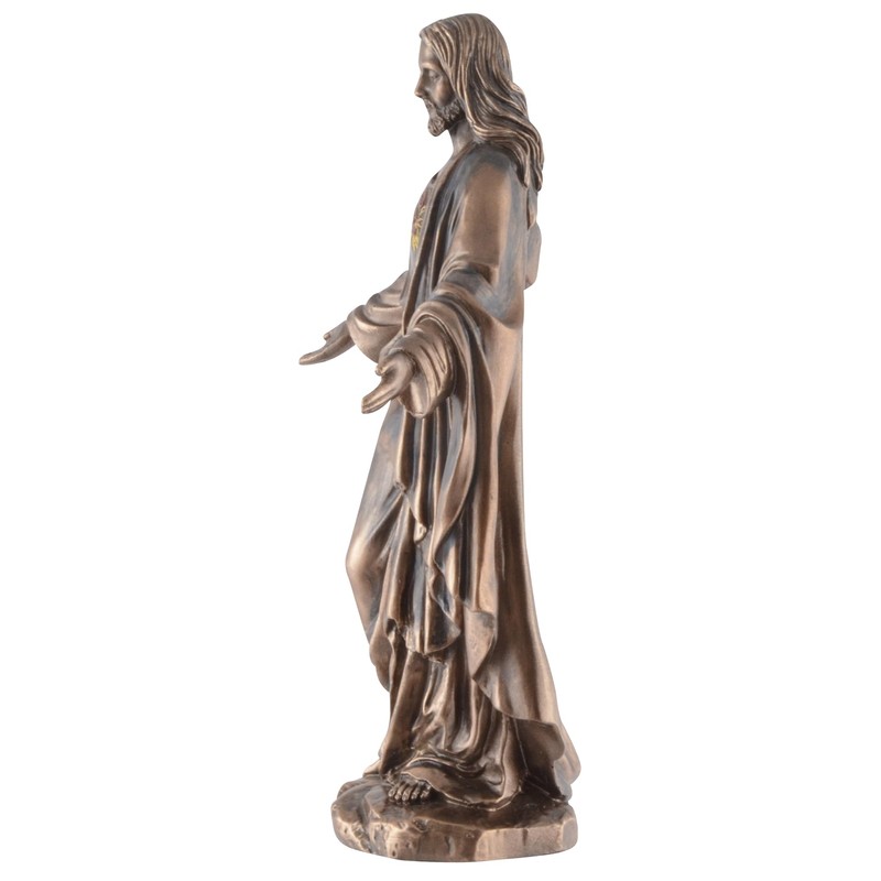 Veronese Collection 708-78281 Jesus Figurine Heart Made of Artificial Stone