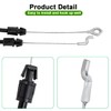 ZAMDOE 81000625/0 Stop Cable Fits for Champion R484p Petrol Lawnmower