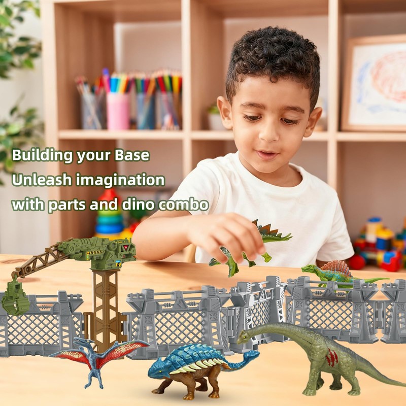 Simulated Adventure Dinosaurs Toys, 12 Pcs Realistic Dinosaur Figures with