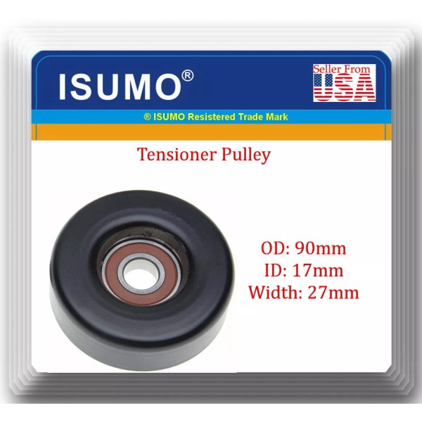 ISUMO Drive belt Tensioner Pulley Fits:OEM#17540
