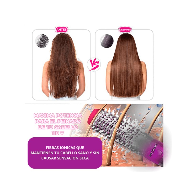 Cepillo secador de pelo 5 en 1 para peinado