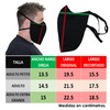1, 3, 6 o 12 pz Cubreboca para Barba Reforzado