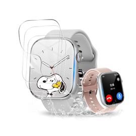 For Audwierr 2.01-inch Large Screen Film, Protective Film, High Transparency, 3D Protection, Water and Oil Resistant, Fingerprint, Anti-Scratch, TPU Material, Soft, Shatterproof, Smart Watch, 2.01