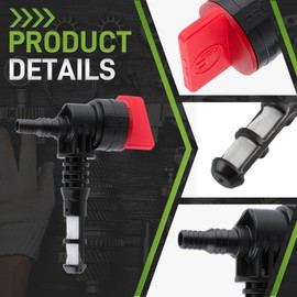 Carbbia 192980GS Fuel Shut Off Valve Service Kit for 78299GS 80270GS for Craftsman for Snapper for Generac for Troy-Bilt Generator for Kohler 2546203-S 13116 07-407
