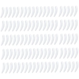 Disposable Spatulas Cosmetic Cream Spatulas Makeup Spatulas Mini Cosmetic Spoons Cosmetic Spoons Skin Care Tools Home Travel Supplies (100 Pack)