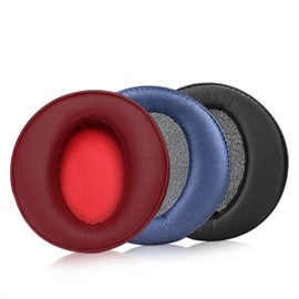 Replacement Ear Pads for Sony MDR-XB950BT MDR-XB950N1 MDR-XB950B1 MDR-XB950AP MDR-XB950/H Headphones Headset Soft Protein leather ear cushions - Red