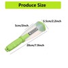 Tochinkar Pelador de verduras estilo almacenamiento, 8 pulgadas x 2.3