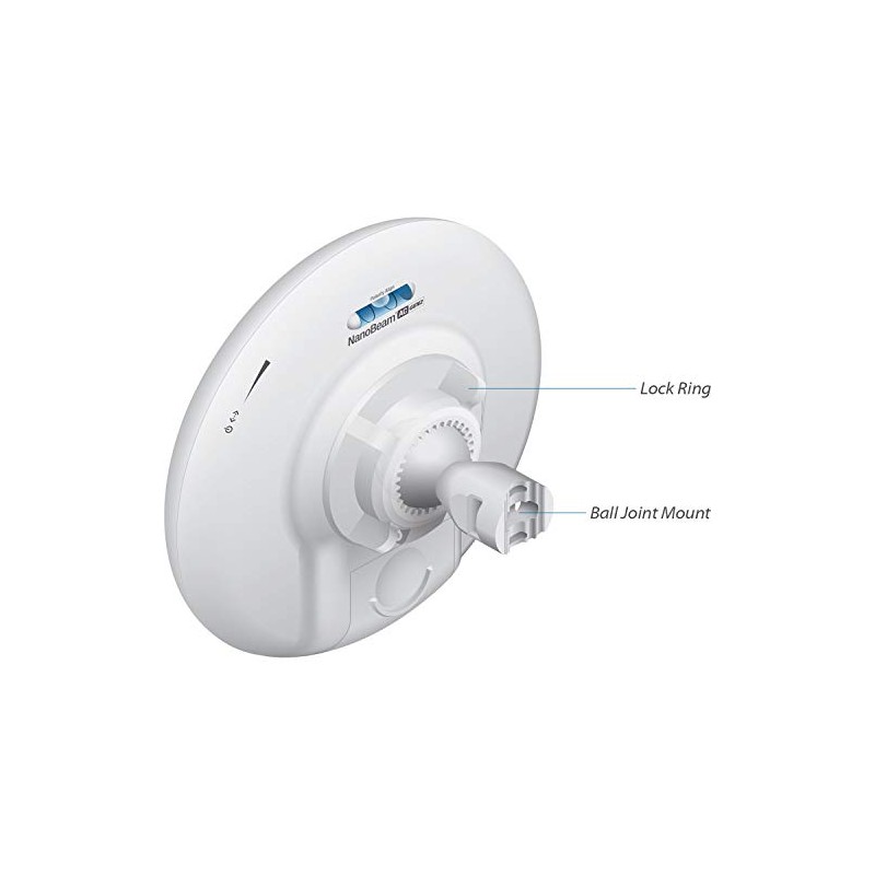 Ubiquiti NanoBeam ac Gen2 High-Performance airMAX ac Bridge (NBE-5AC-Gen2-US)