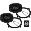 KICKER Speakers 6X9 inch for Nissan Frontier 2022-2024 Upgrade Kit