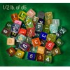 Roll Again Bulk Dice - in assorted colors, shapes, and