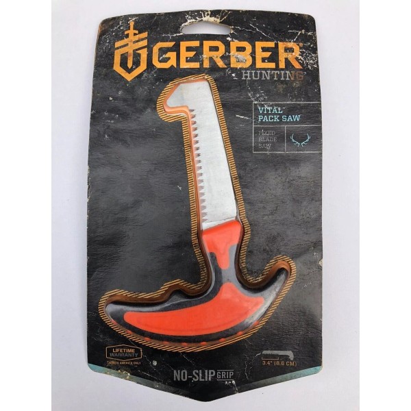 Gerber NEW Gerber 31-002741N ORANGE HUNTING VITAL PACK SAW TOOL