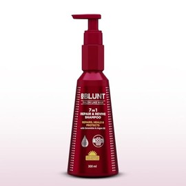 BBLUNT 7 in 1 Repair & Revive Shampoo | Addresses 7 Signs of Hair Damage | Repairs & Protects Hair, Soothes Scalp | Ceramides & Argan Oil Infused | 10.14 Fl Oz/300 ml