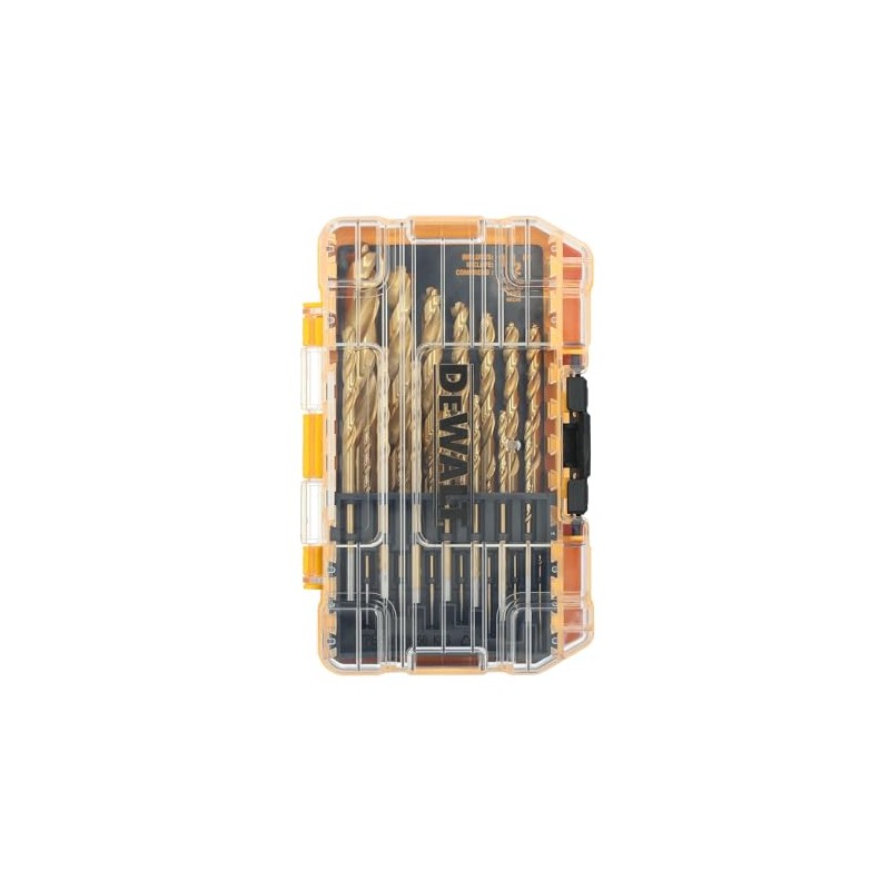 DEWALT Juego de brocas de titanio, 21 piezas, DW1361