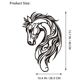 Zckjnoi Horse Wall Decor - Elegant Horse Wall Art with Canvas Prints for Bedroom & Girls Room Decor, Cuadros de Caballos