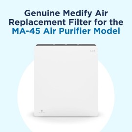 Medify Air MA-45 Genuine Replacement Filter for Allergens, Smoke, Wildfires, Dust, Odors