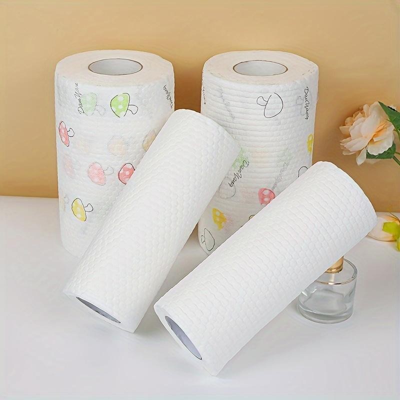 50/100/200/400pcs Disposable Cleaning Wipes | Non-woven PET Fabric Kitchen Towels,