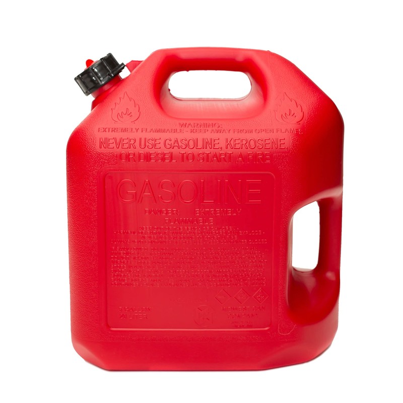 Midwest Can Company 5610 5 Gallon Gas Can Fuel Container