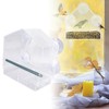 Window Bird Feeder Clear Sturdy Acrylic Window Bird House Feeder
