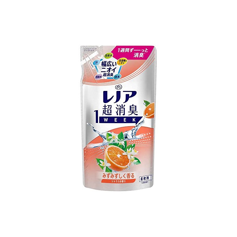 Lenor Super Deodorizing 1WEEK Citrus Refill, 12.8 fl oz (380
