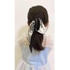 CRIZAN Chinese Style Ink Painting Beautiful Bow Hair Ties For