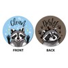 WIRESTER 3.5 inch Dishwasher Clean Dirty Flip Sign Double-Sided Decoration