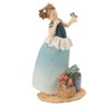 Victorian Girl Resin Ornament Exquisite Cute Stable Desktop Resin Handicraft