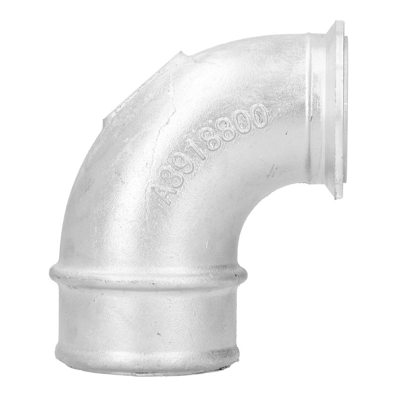 90 Degree Turbo Intake Elbow Air Transfer Pipe with Clamp