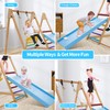 Triangle Climbing Toys for Toddler Indoor Play Gym with Swing,Climber,
