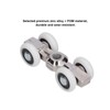 Shower Door Sliding Wheel Suspension Outer Pulley Roller Replacement Accessories