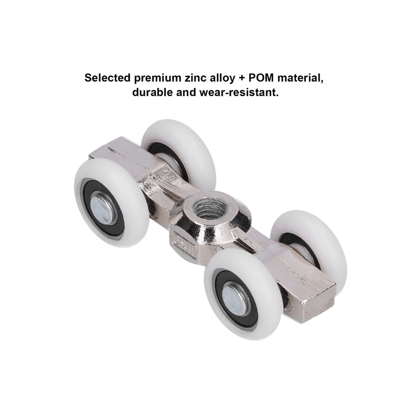 Shower Door Sliding Wheel Suspension Outer Pulley Roller Replacement Accessories