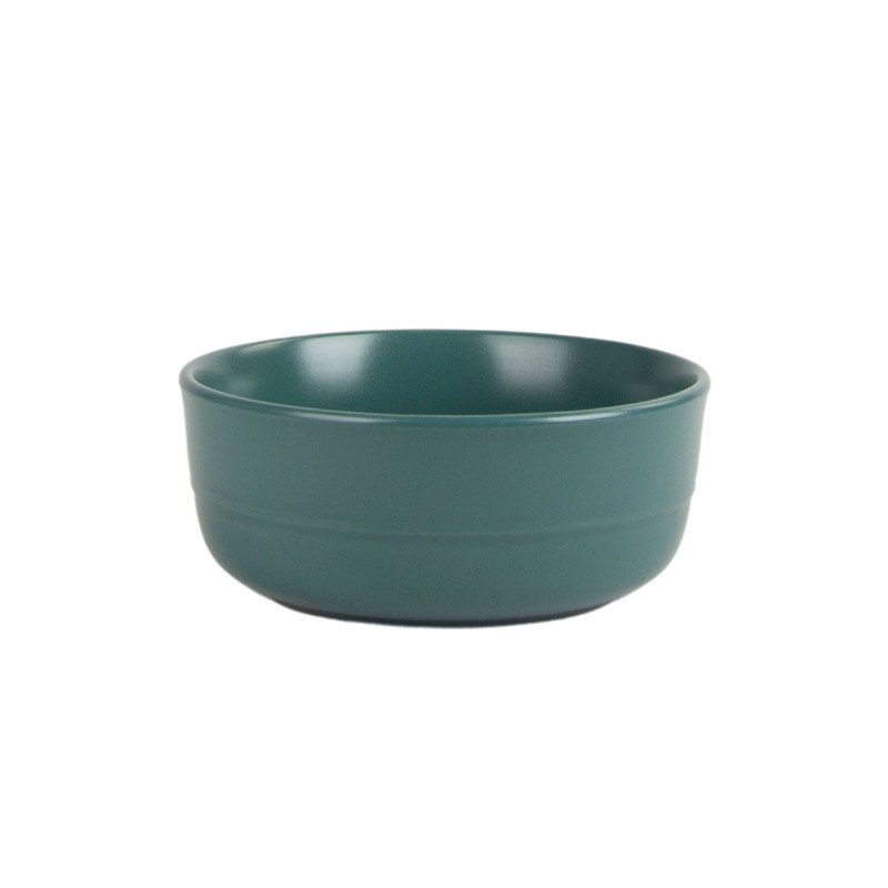 Double Line 6.25"/24 oz Cereal Bowl, Set of 6, Emerald