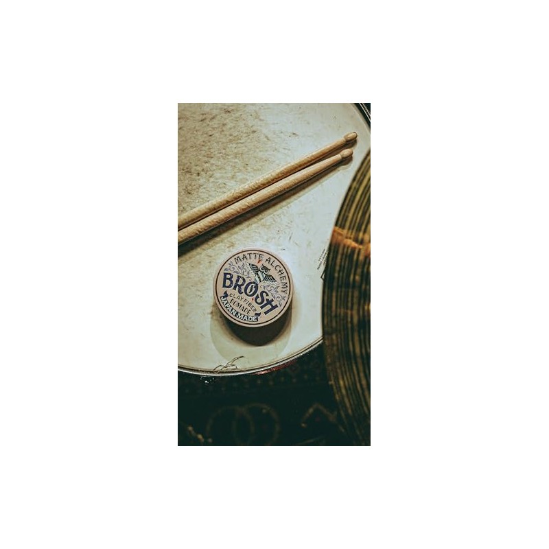 BROSH CLAY FIBER POMADE 1.4 oz (40 g) Unglazed Medium