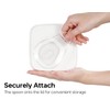 Felli Flip Tite Acrylic Food Storage Container with Lid 6”