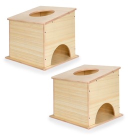 Play Platoon Cornhole Airmail Box - Set of 2 - Perfect for Practice - Competitive Cornhole Player Bag Toss Training, Prepare for Professional Games - Board only, Bags not Included