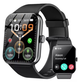 🔥1.85" Reloj Inteligente Para Hombres Impermeable Rastreador de Ejercicio Reloj Inteligente para Android iOS