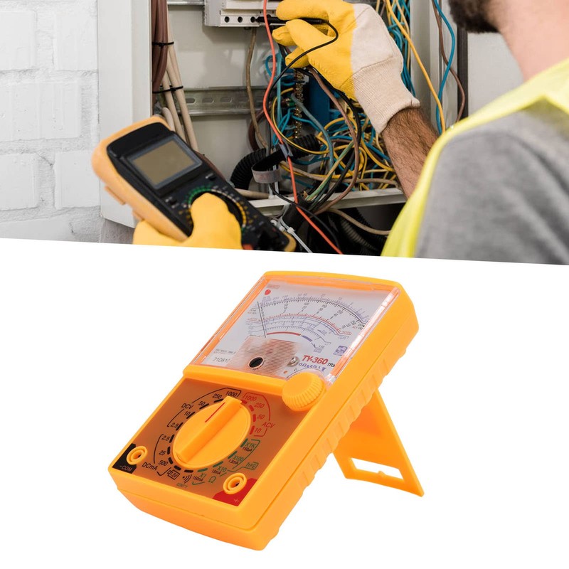 TY-360TRX Analog Multimeter DC AC 1000V Voltmeter 500MA Ammeter 1K